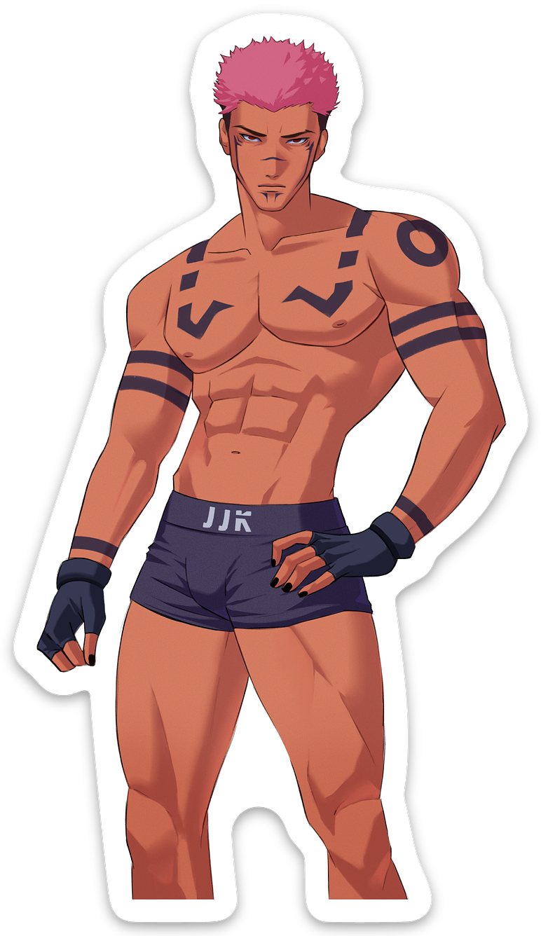 MMA Sukuna Sticker